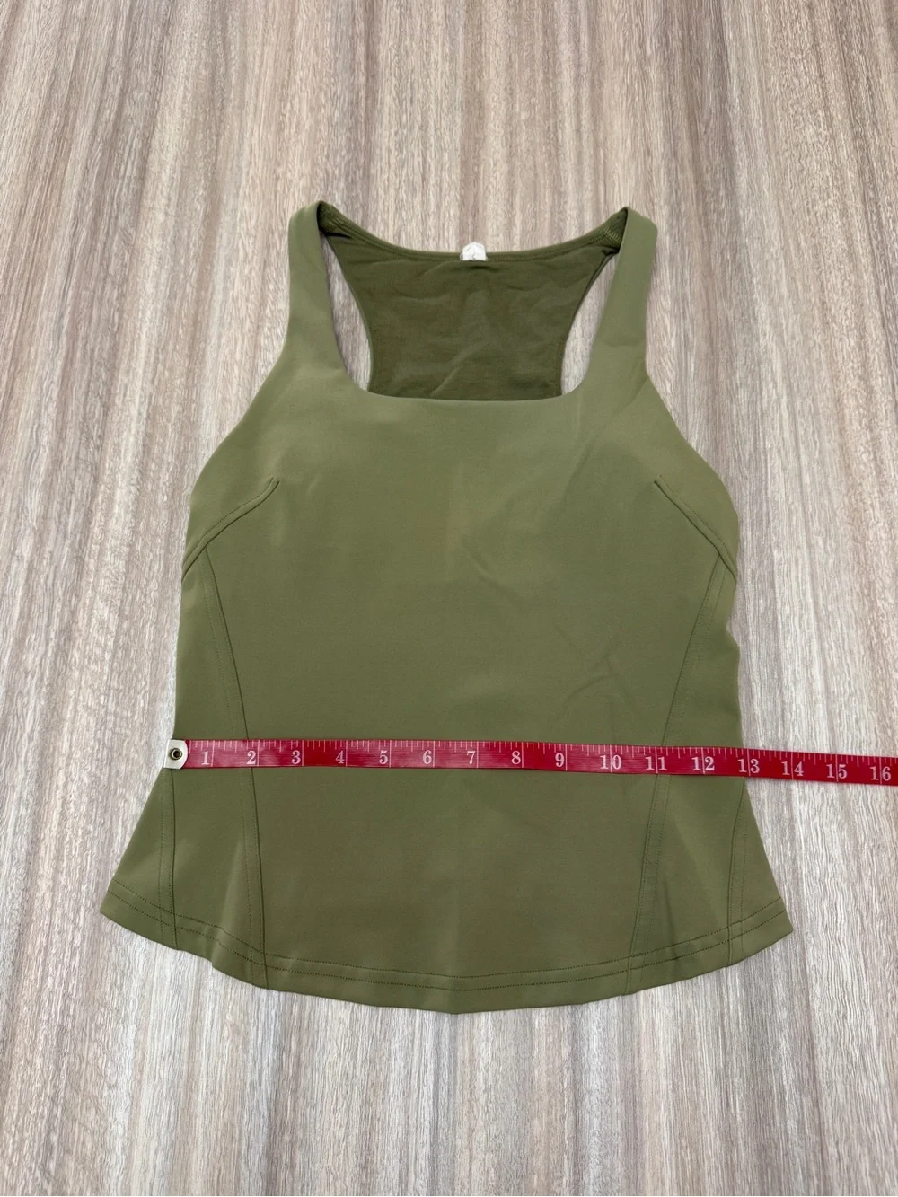 Lululemon Instill Tank Top Size 4 in Bronze Green
